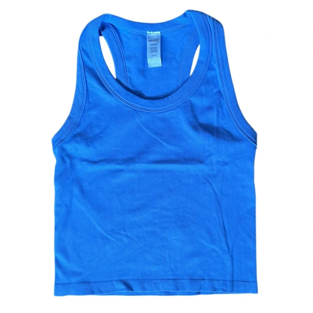 Reflex Ribbed Racerback Tank Size Large - Picture 2 of 5